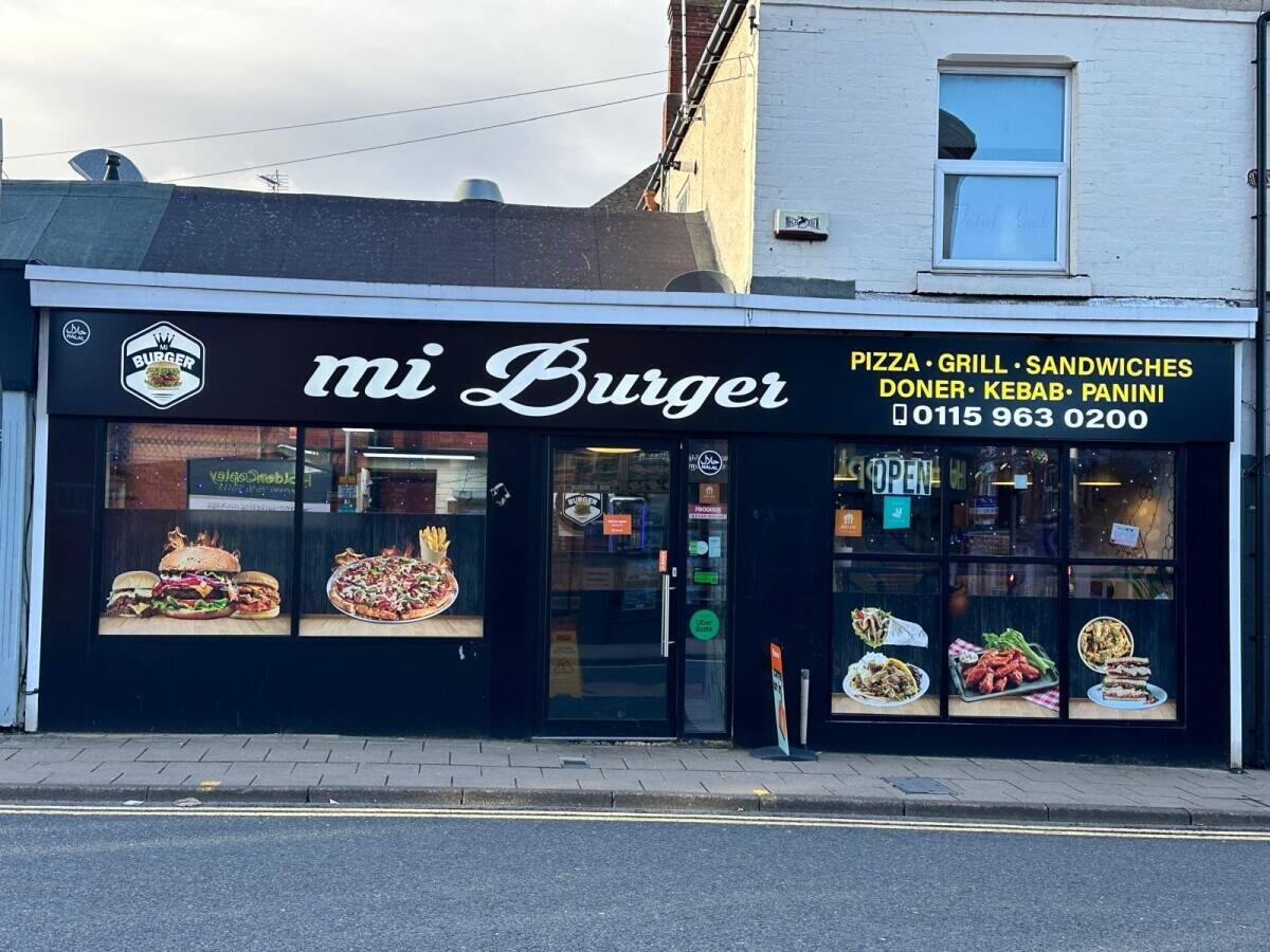 Takeaway Restaurant for Sale in Hucknall, Nottingham