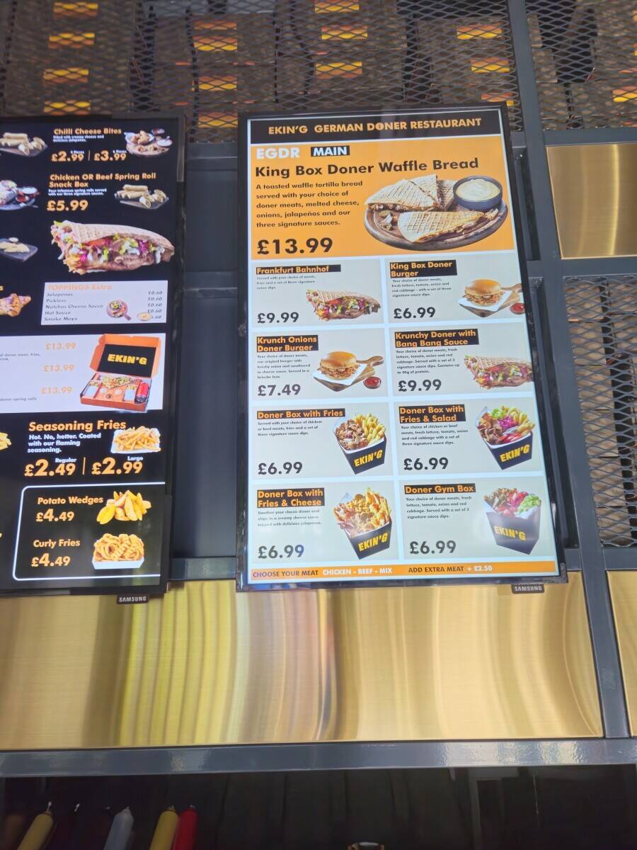 German Doner Restaurant Taekaway in High street for sale