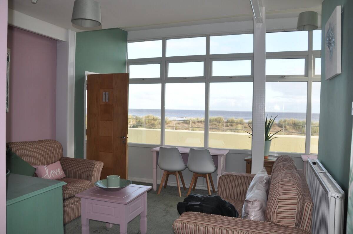 Beach Front house with a 3 room bed and breakfast annexe