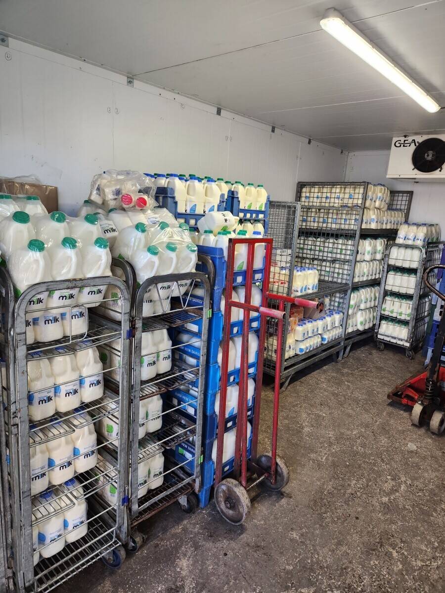 Milk and sundries doorstep delivery 