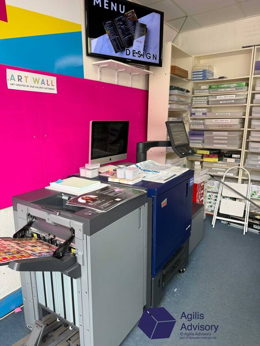 Thriving High Street Print Shop in Kent – Established Community Business with Growth Potential