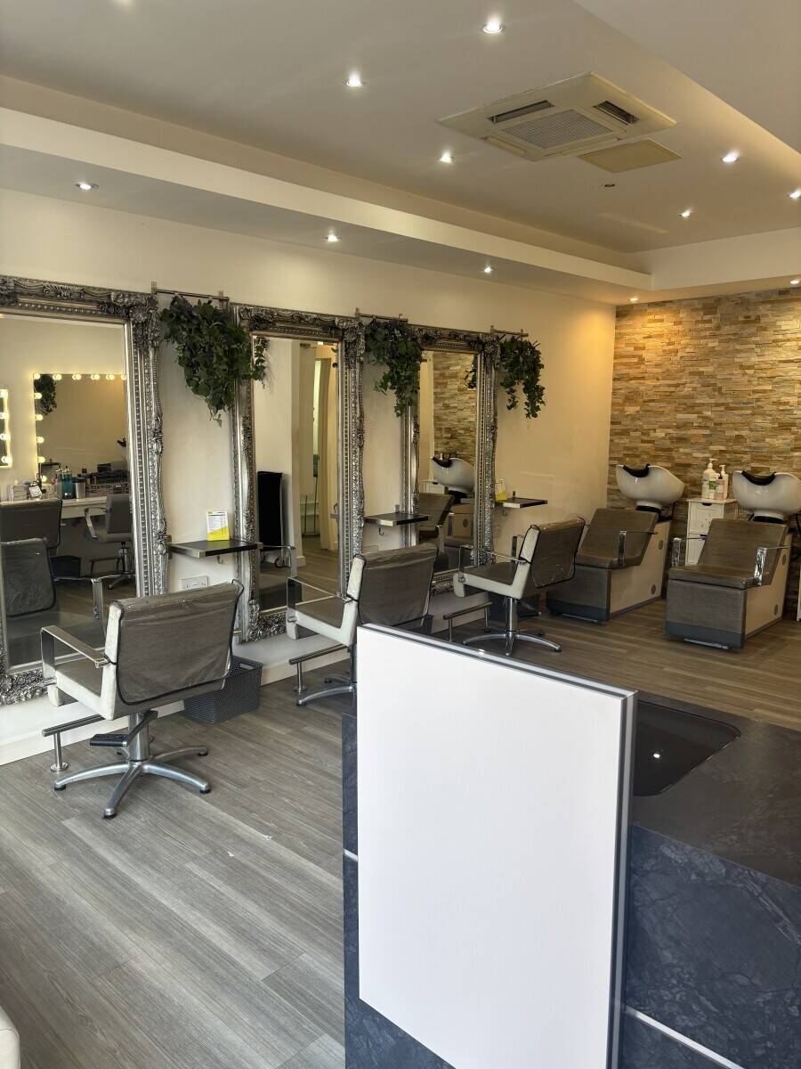 Luxe Hair & Makeup Salon Uddingston Main Street - Business For Sale 30k - Long Lease Available