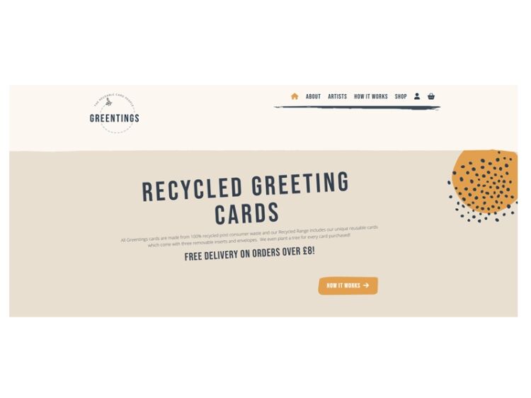 Plant the Seed of Growth – Trademarked Eco Greetings Card Platform with Reusable Concept
