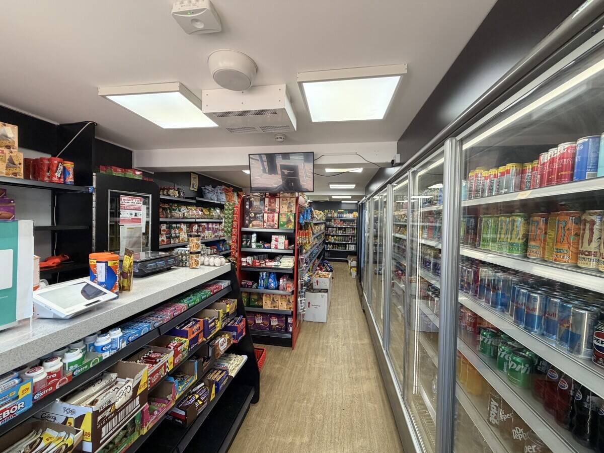 Convenience store plus off-license,