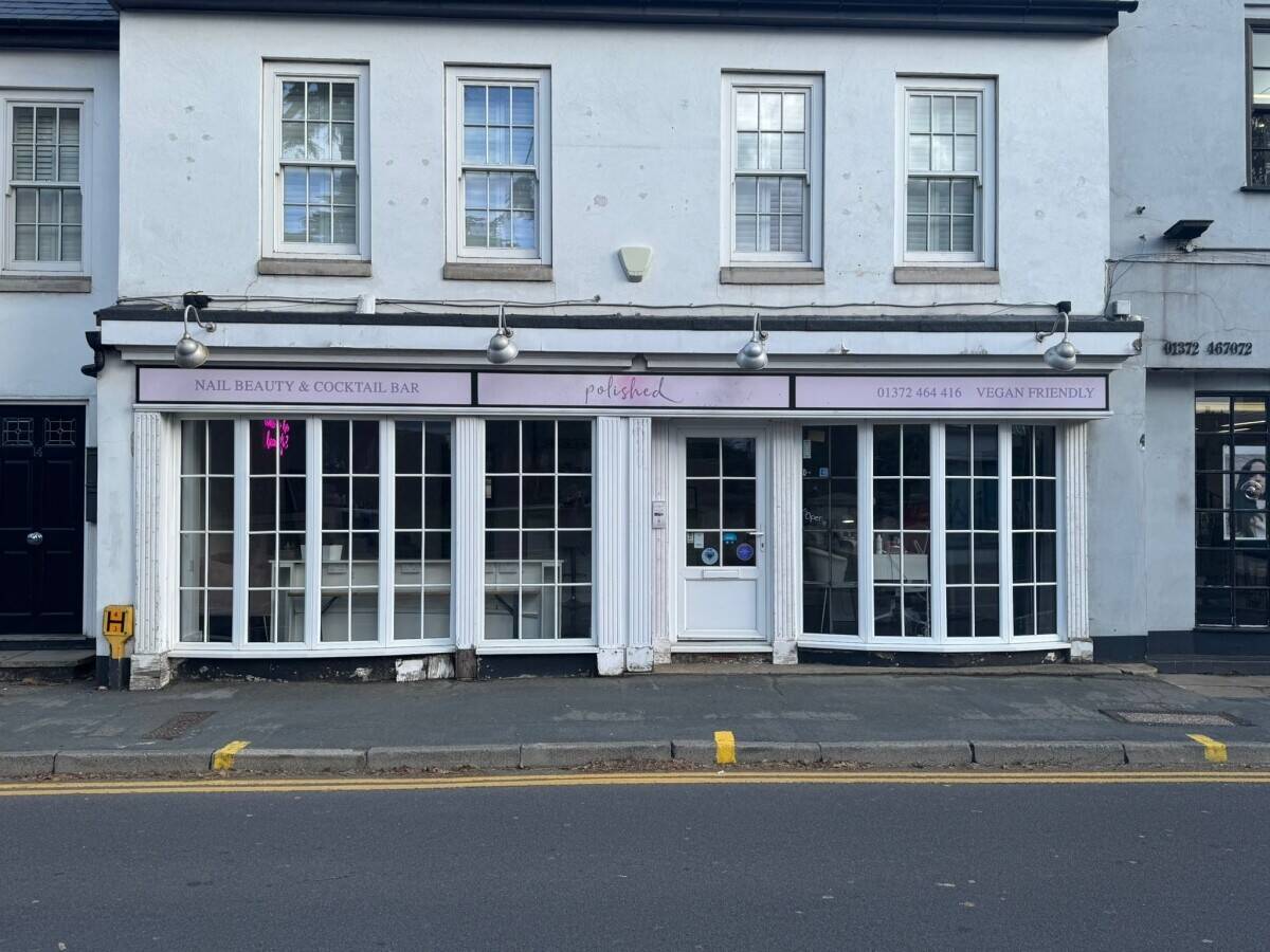 Stylish Fully Equipped Nail & Beauty Salon in Esher with Treatment Room Rental Income