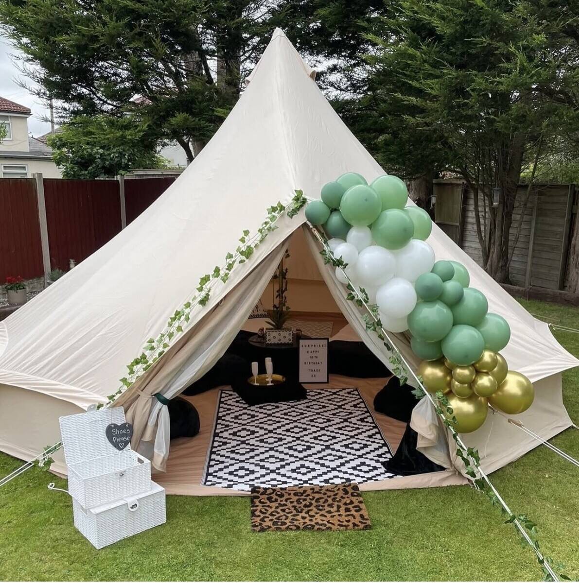 Teepee sleepover business
