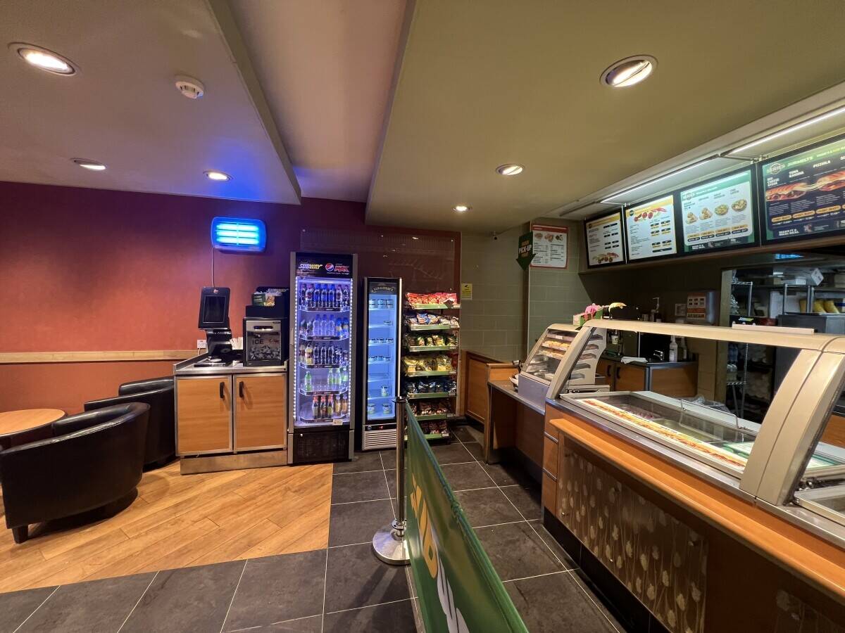 Subway Sandwich Franchise located on the High Street in Montrose (ref 1816)
