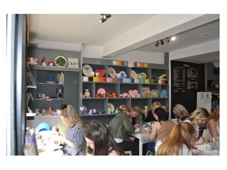 Unleash Your Creativity – Thriving Pottery Painting Studio Photo 6