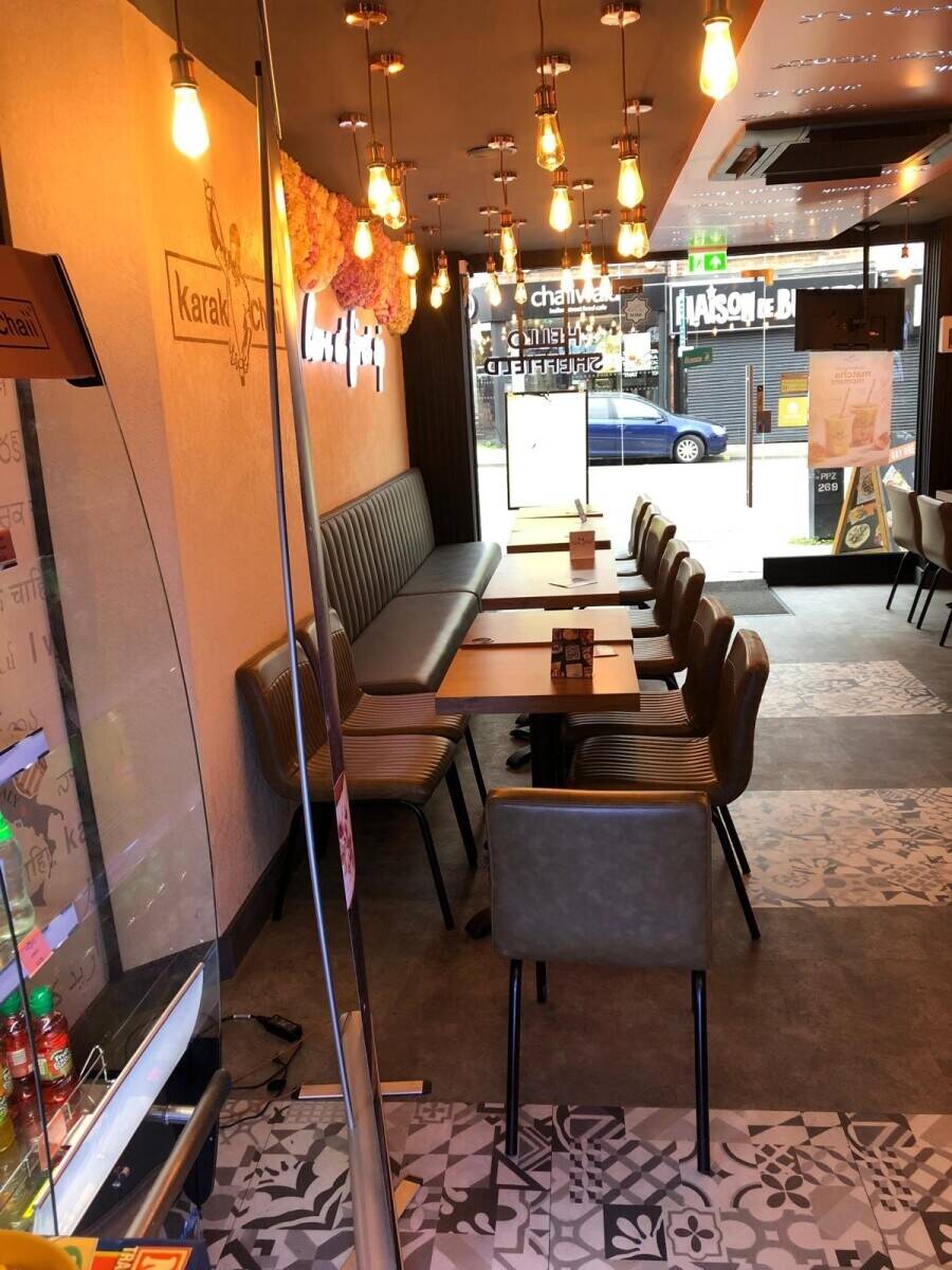 Modern Cafe/Takeaway Karak Chaii Sheffield