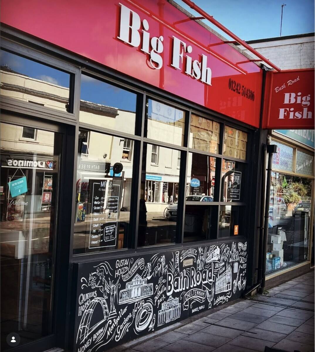 Fish & Chip Shop for Sale in Cheltenham Leasehold