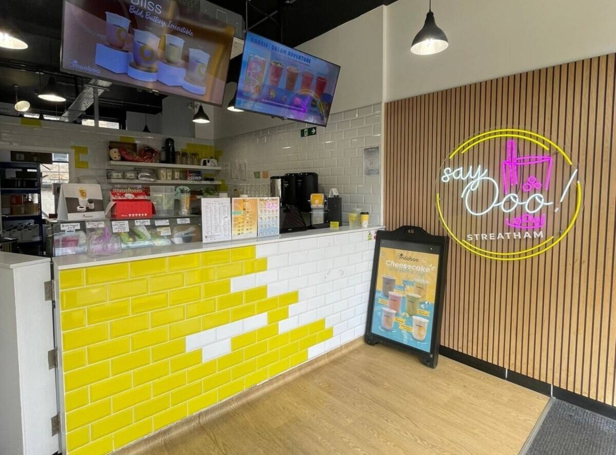 FRANCHISED BUBBLE TEA SHOP – FOR SALE – STREATHAM, LONDON