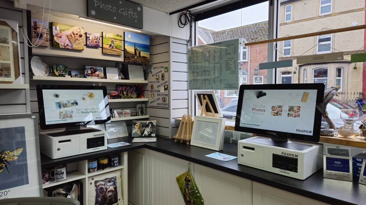 Photographic Printing and Gifts Shop For Sale, Chard, Somerset