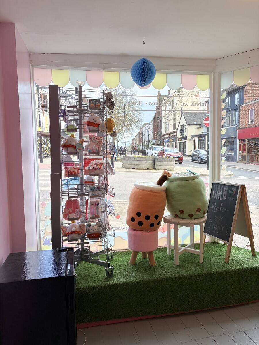 Independent Bubble Tea Business For Sale | Est. 2020 | High Street Newcastle-under-Lyme | £30K
