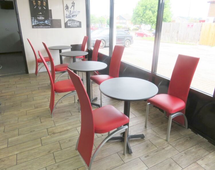 Well established cafe trading from 8.00 am to 2.30 pm serving heavily populated catchment area