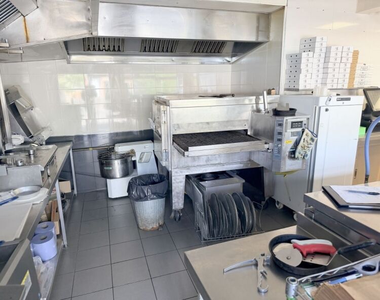 High turnover freehold fish & chip/hot food shop with large 3 bedroom flat