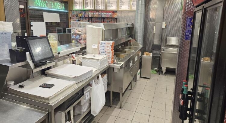 Well established modern fish & chip shop trading evening only