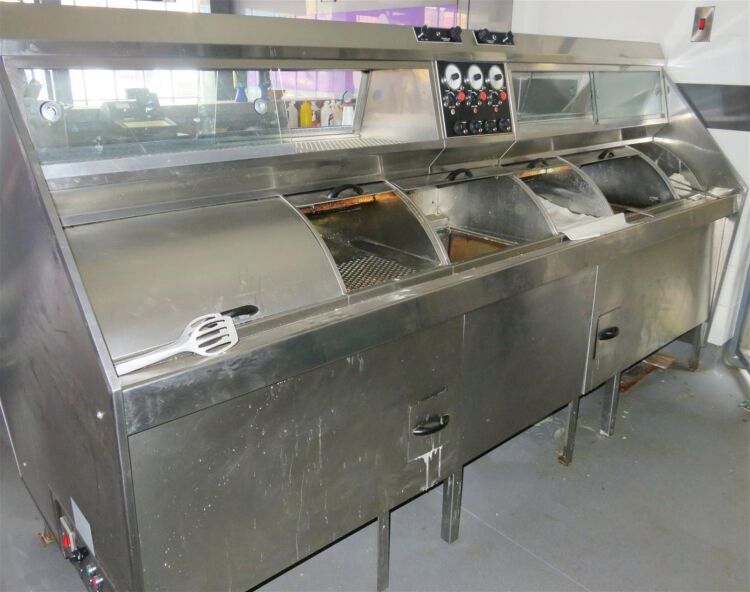Closed freehold fish & chip shop, central Ashbourne
