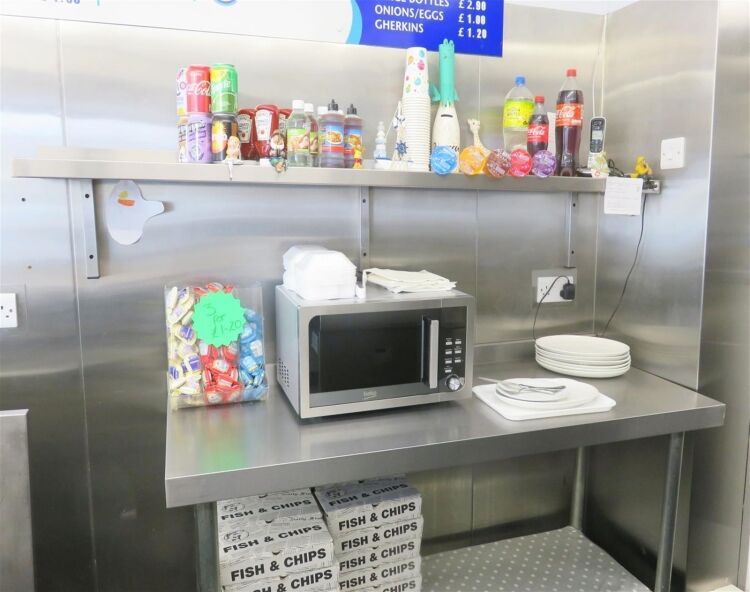 Traditional fish & chip takeaway, Eastbourne residential pitch Photo 6