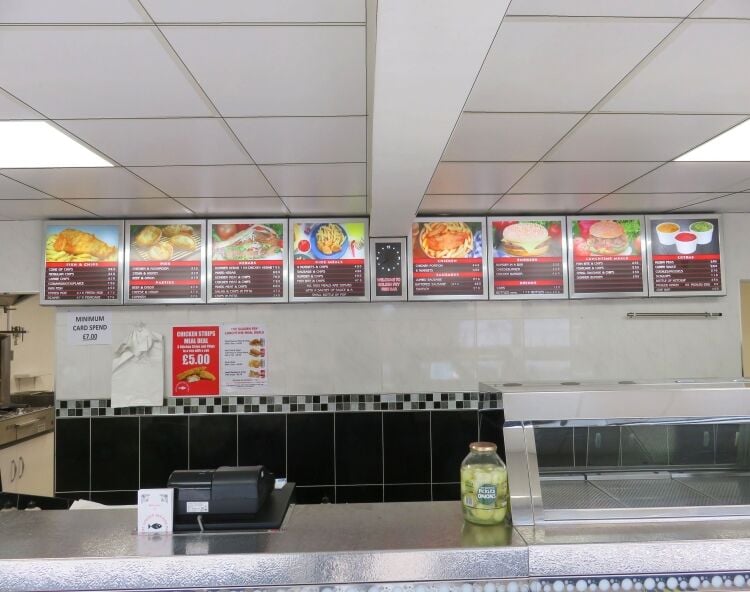 Freehold fish & chip takeaway with potential plus 2 bedroom flat, same ownership since 1983