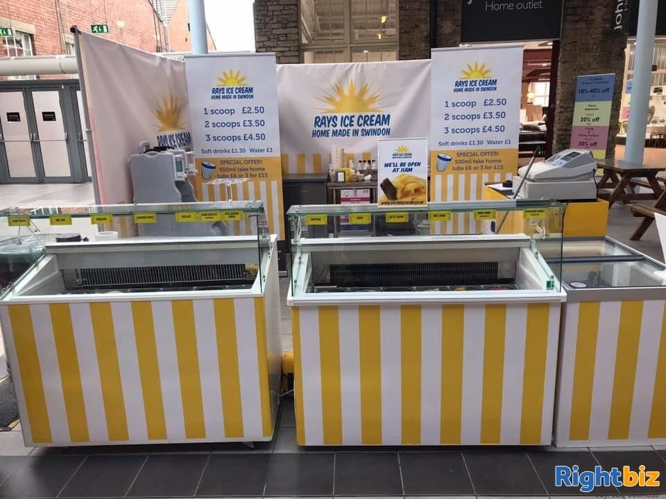 Growing, premium ice cream business - parlour, manufacturing, wholesale, events