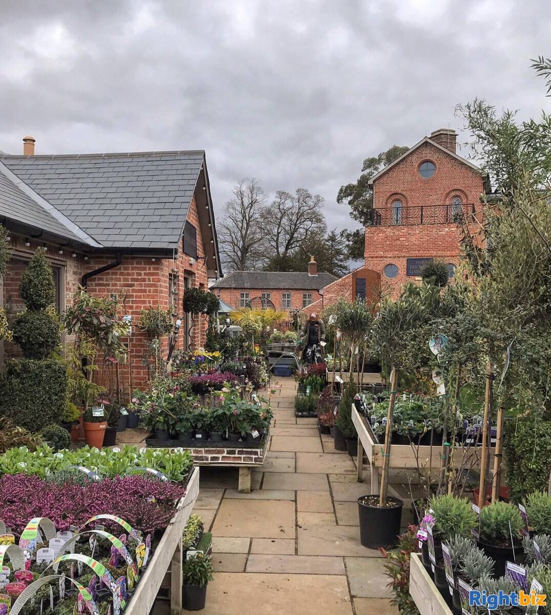 Garden shop with good outside sales area in the heart of Vale of Belvoir
