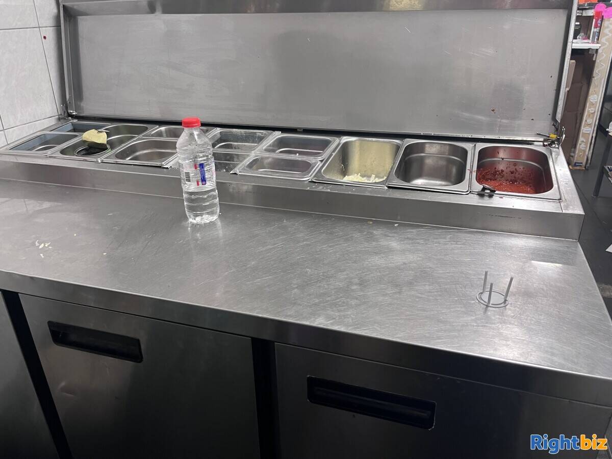 Takeaway kebab, pizza, chicken shop. Enfield. London.