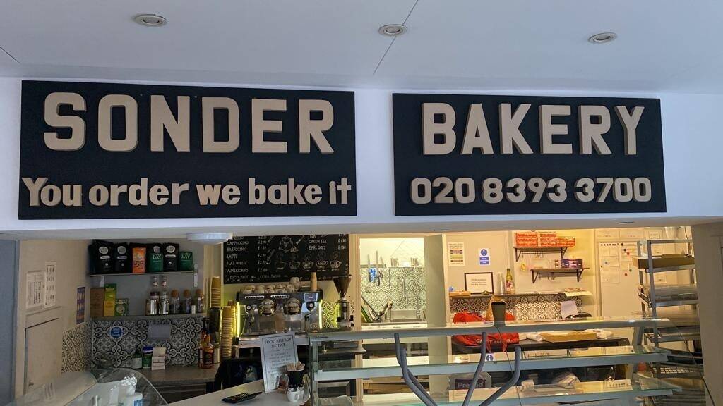 Retail bakery shop in Ewell
