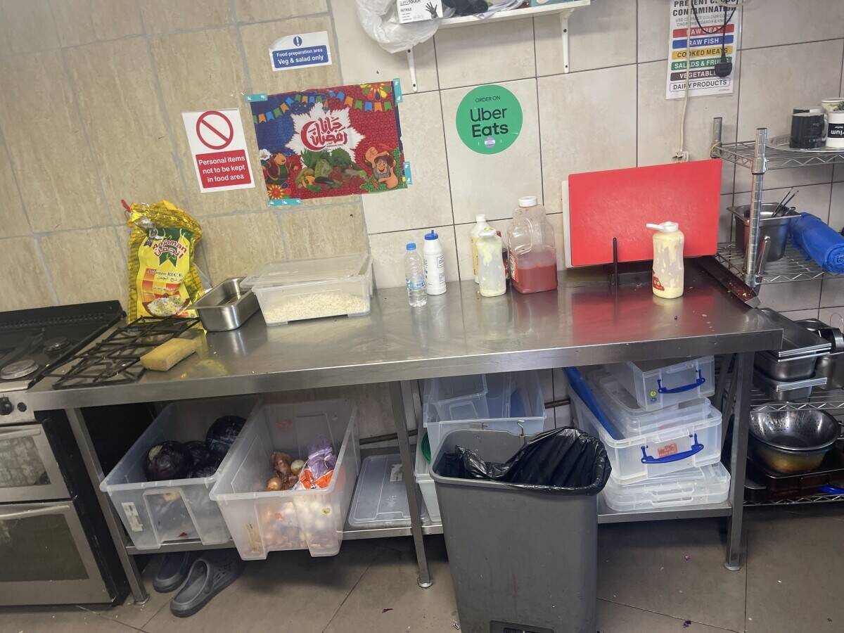 Shawarma Kebab Shop for sale w 5 large Bedroom Flat with potential to make one more shop