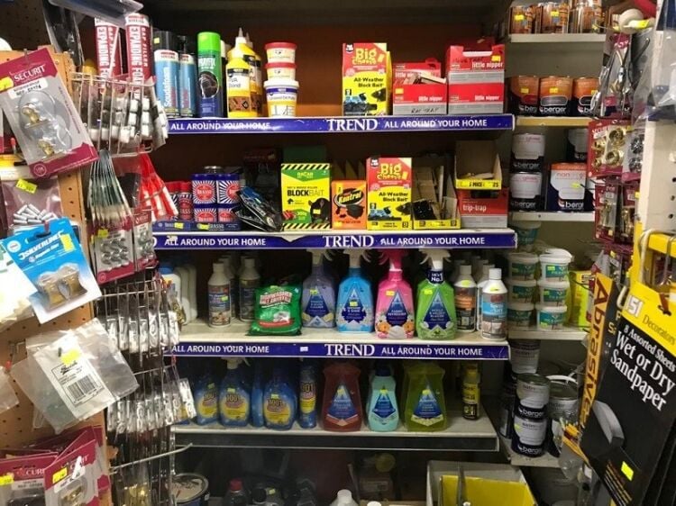 Hardware store with accommodation  for sale