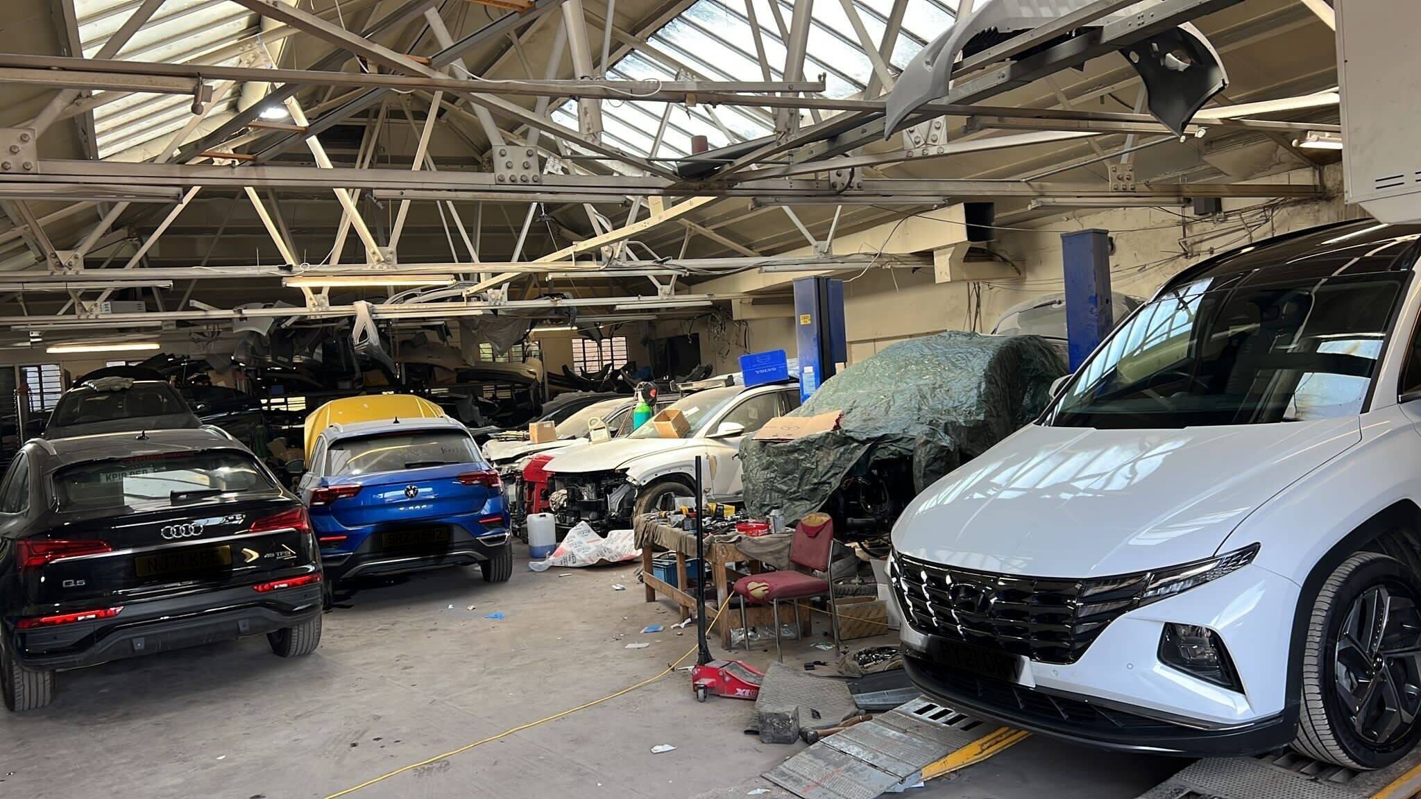 Car Vehicle Repair Garage and M.O.T Station