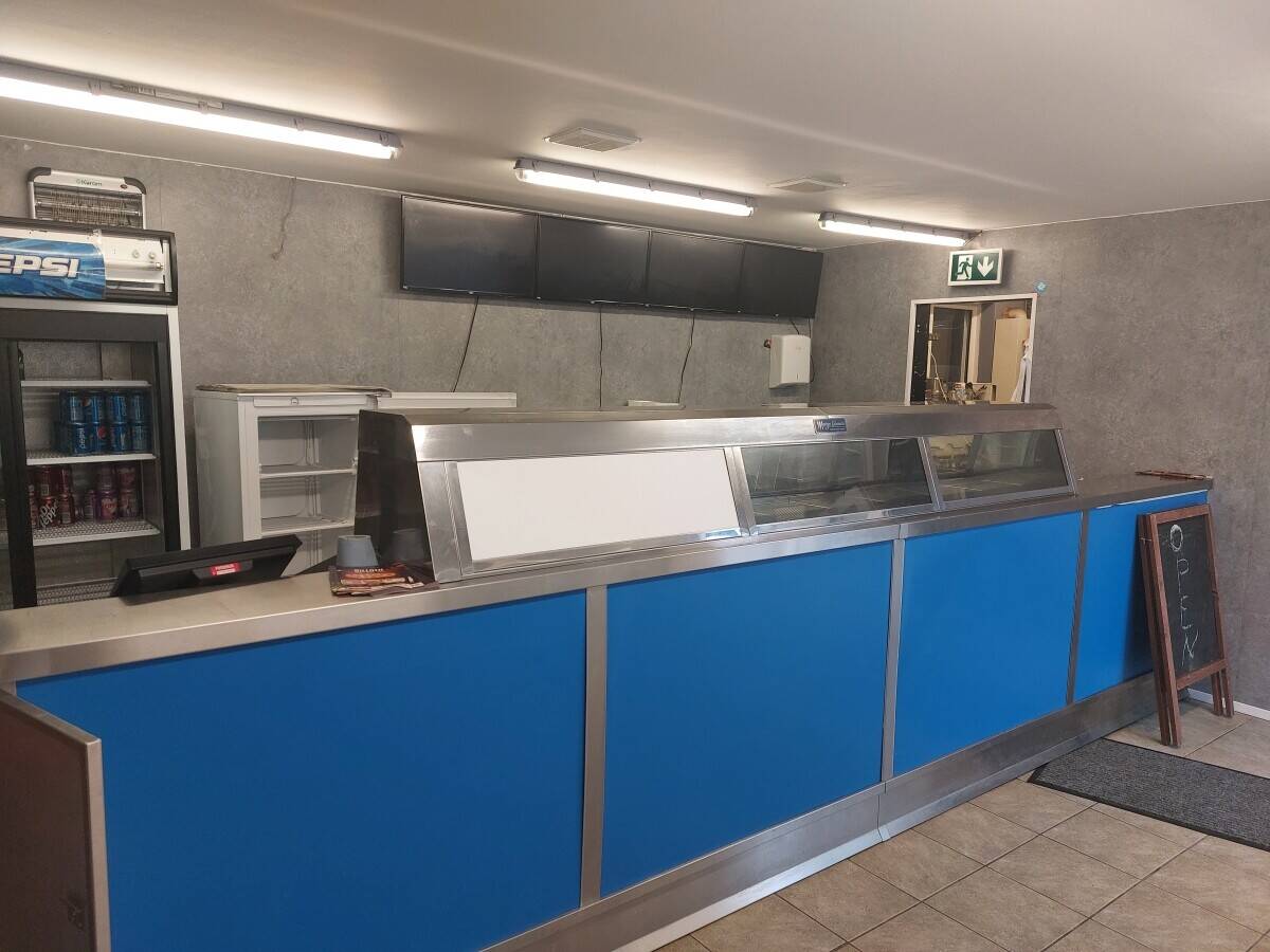 Established Fish and Chips shop for sale in Cumbria with additional space
