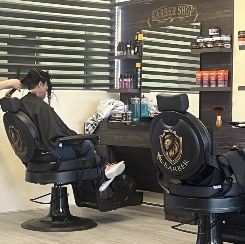 Unisex barber & hair salon is currently available for purchase in Calne Wiltshire