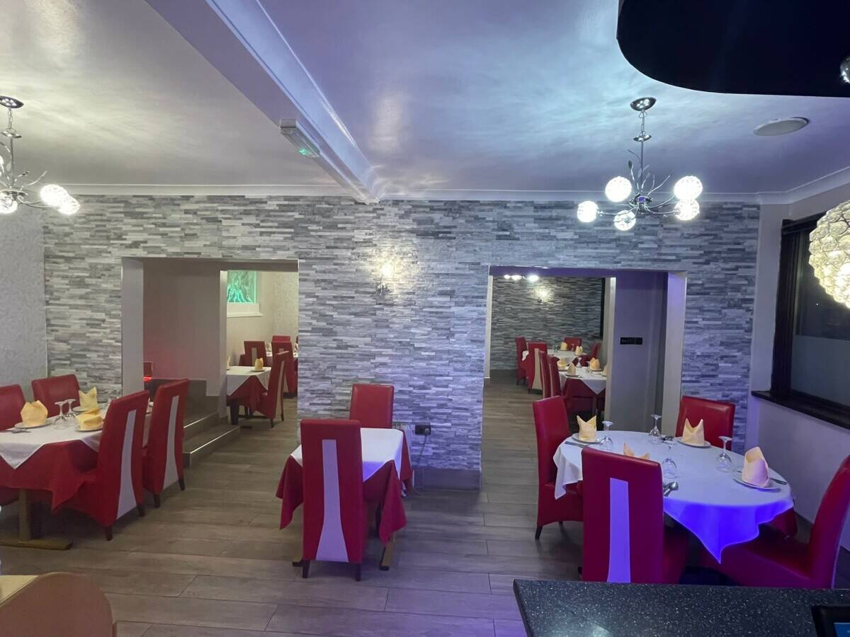Indian restaurant and takeaway lease for sale in Stafford, Staffordshire