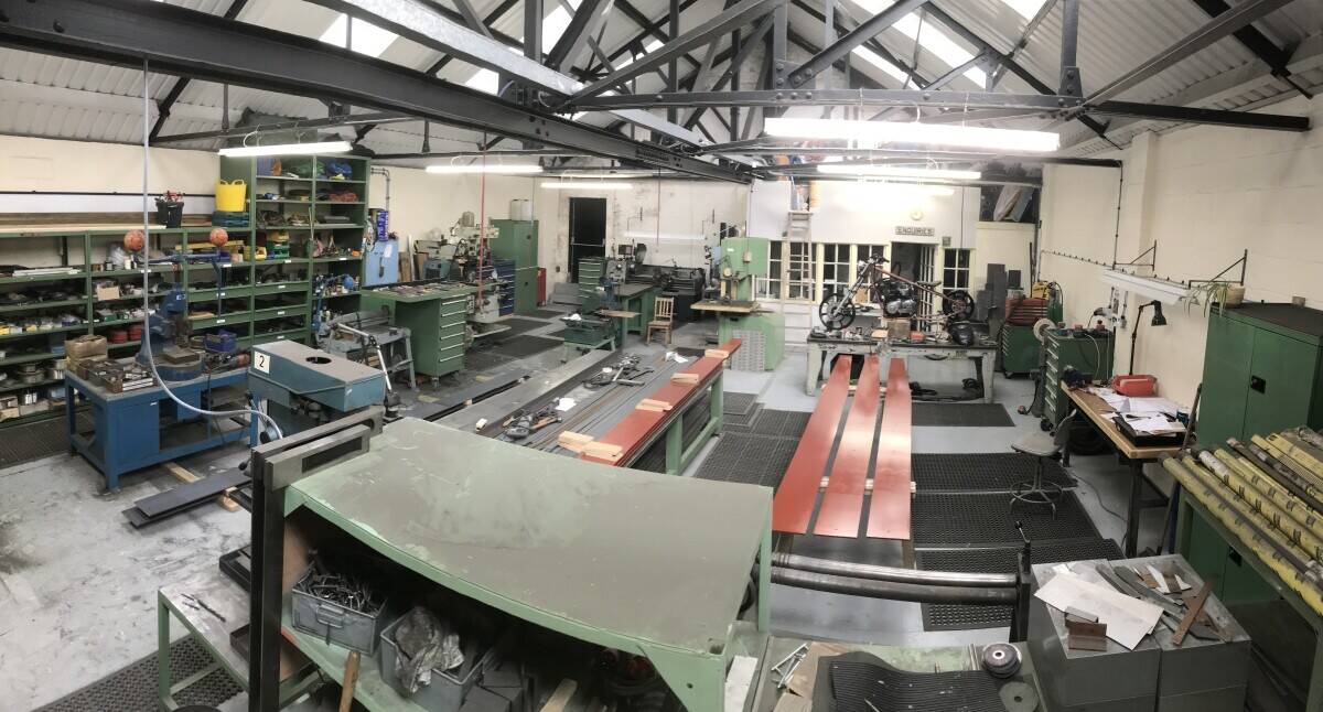Small engineering workshop in lovely Dorset town