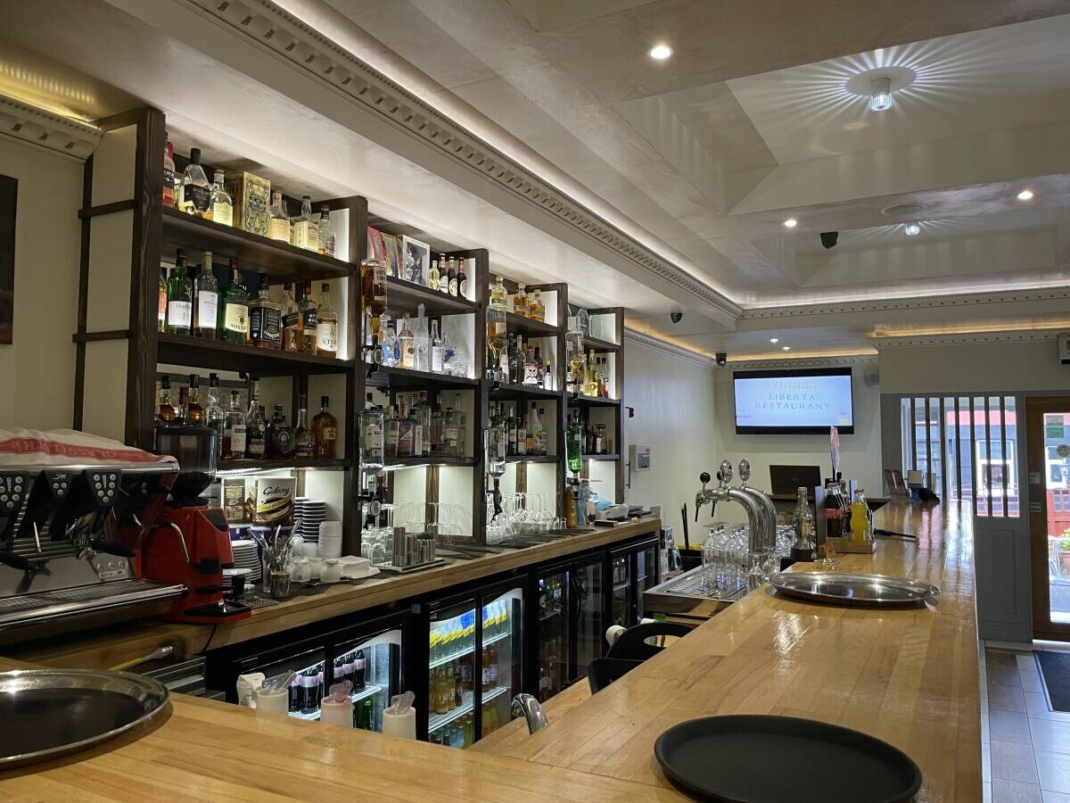 Italian Restaurant in Bathgate for sale, licensed, trading, beer garden, fully fitted
