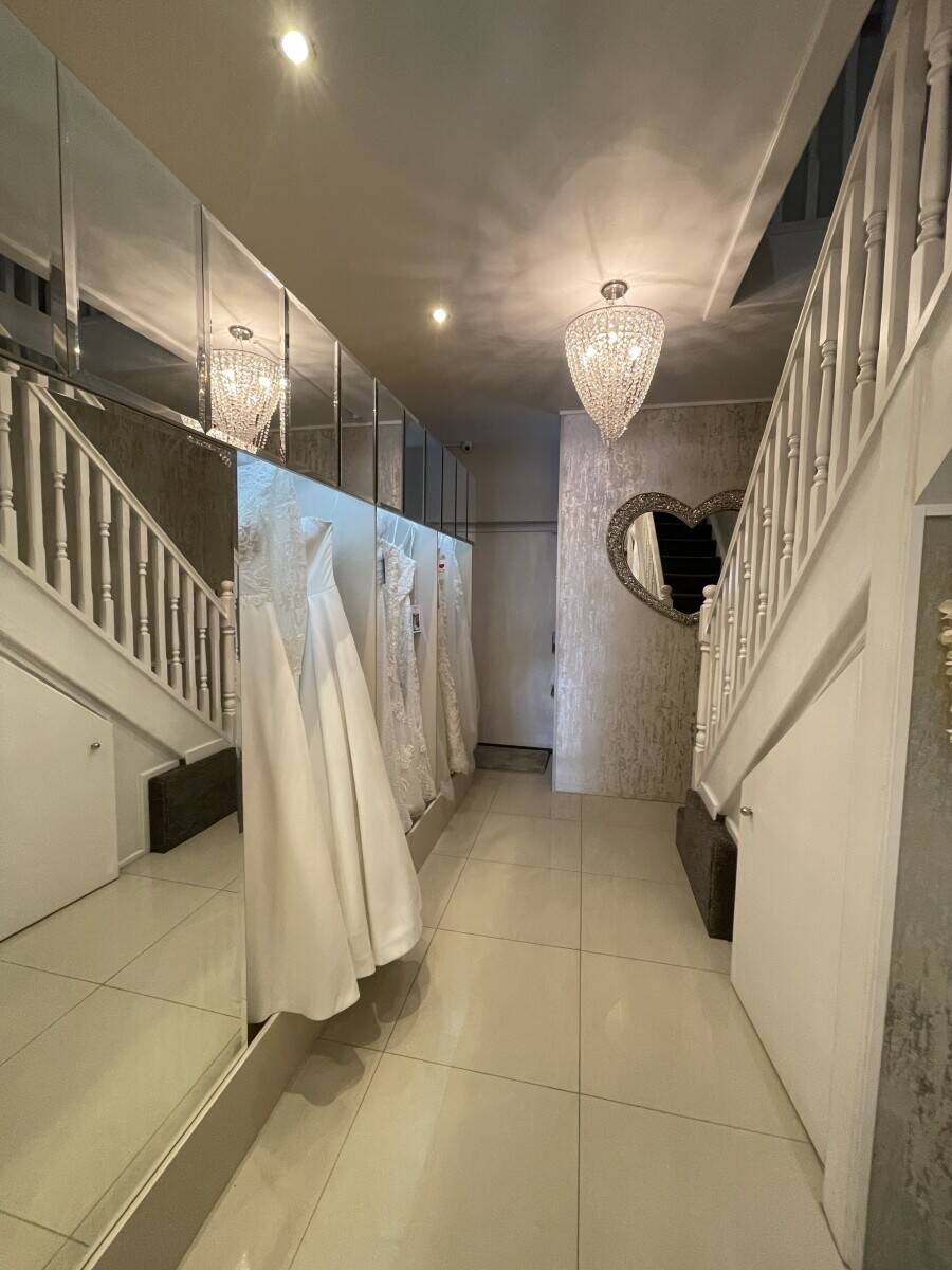 Luxurious bridal & evening wear shop for sale in Sutton coldfield