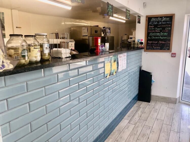 Freehold Fish & Chip Shop Takeaway Located In Redruth