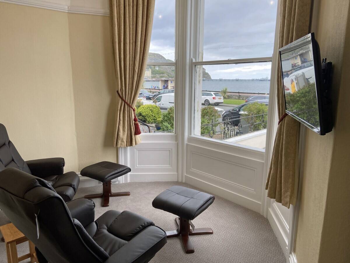 SHELBOURNE HOTEL, LLANDUDNO - 16 BEDROOM HOTEL IN PRIME SEAFRONT POSITION WITH PRIVATE CAR PARK