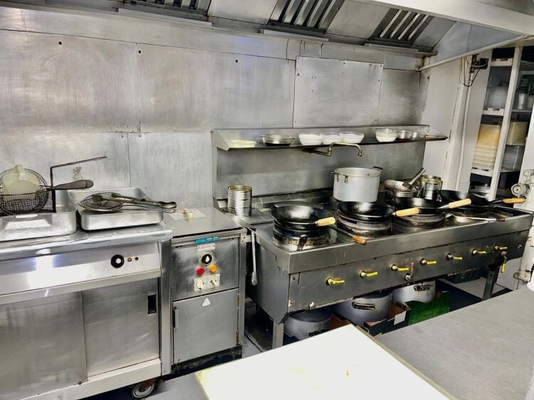 Freehold Chinese Takeaway Located  Mevagissey Cornwall