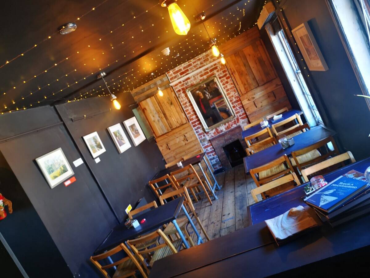 Cafe (licensed to sell alcohol) in Norwich with Barbershop/Salon