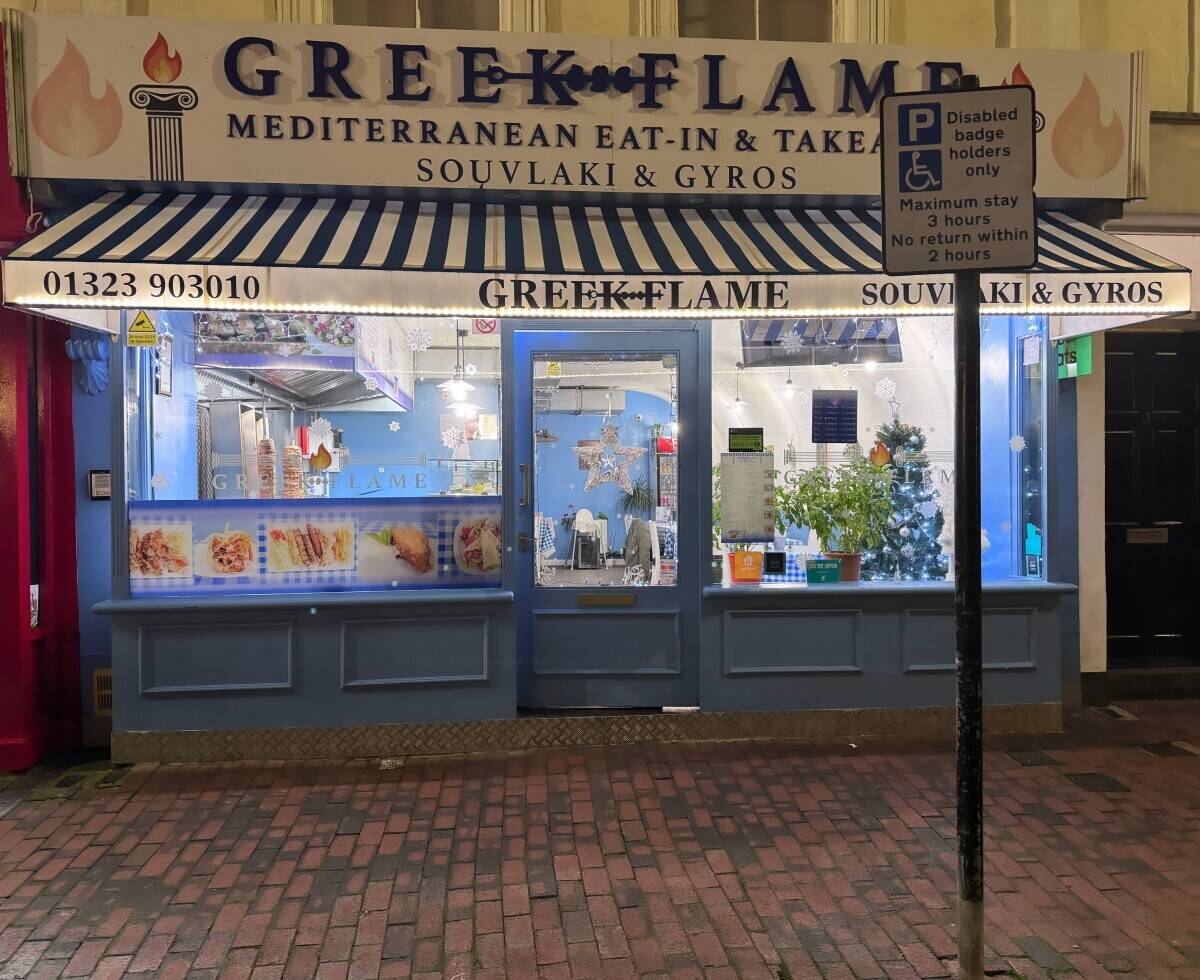 Greek restaurant for sale in Eastbourne 