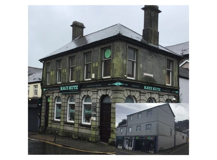 2 SIZABLE, MIXED USE RENTAL INCOME PROPERTIES,  MOUNTAIN ASH