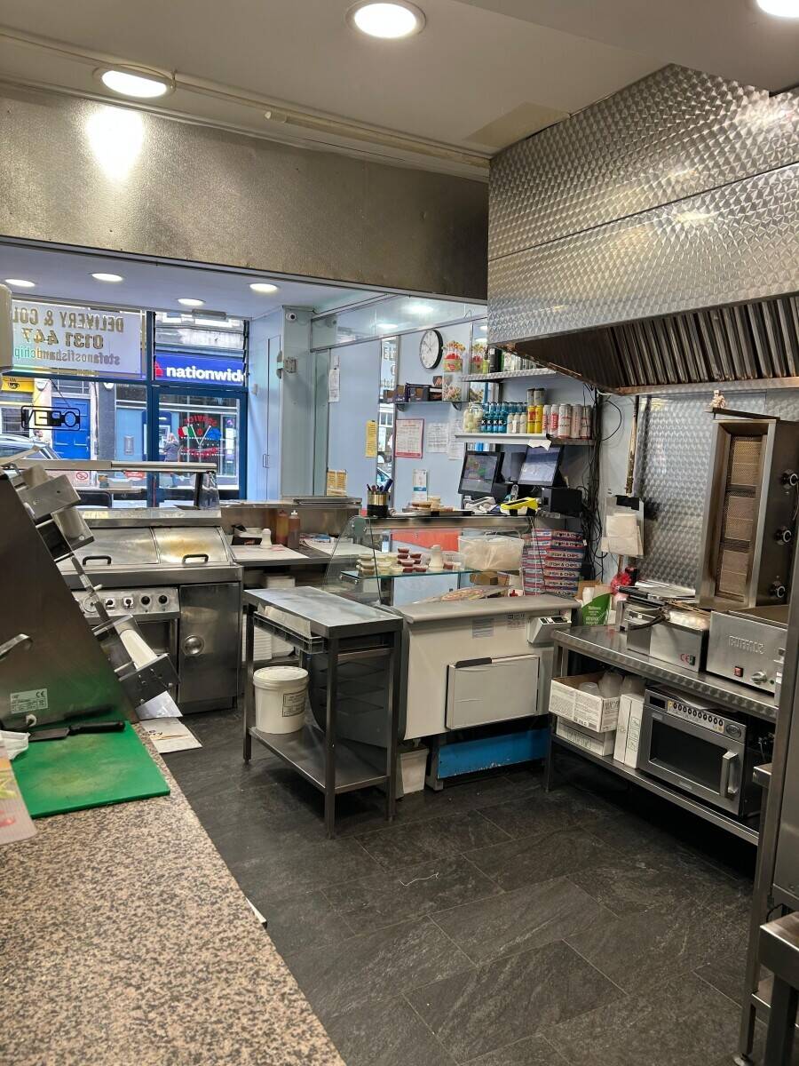 Leasehold For Sale - Stefano's Fish & Chip Shop Takeaway, Morningside Edinburgh CLASS 3  CONSENT Photo 7