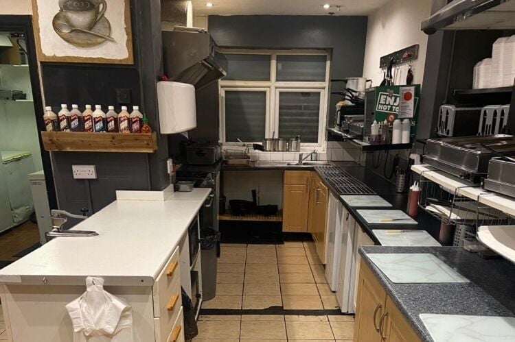 Established Takeaway Cafe - Bury