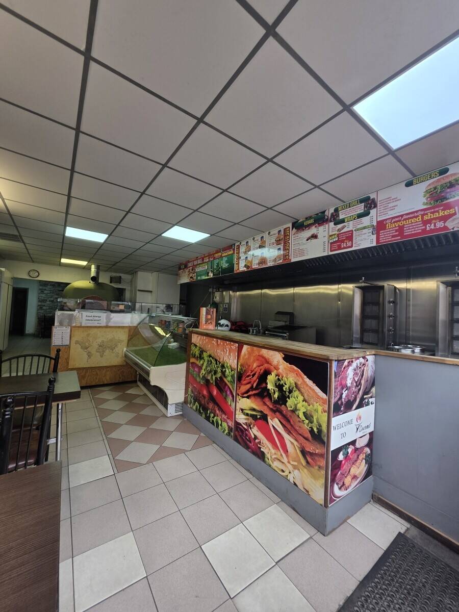 Pizza shop for sale in Portsmouth, Hampshire.