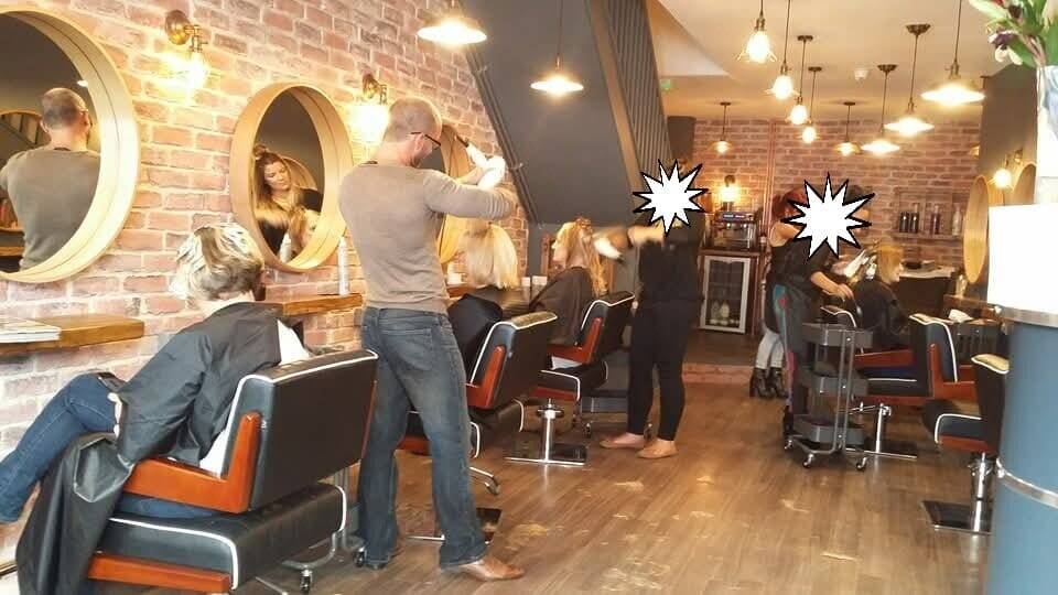 York city centre hair salon and tattoo studio