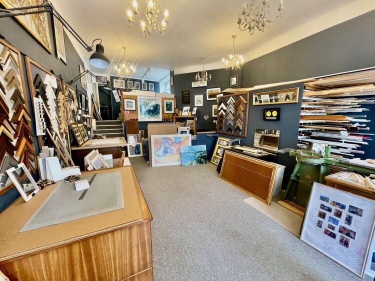 Leasehold Pictures & Framing Business Located In Helston
