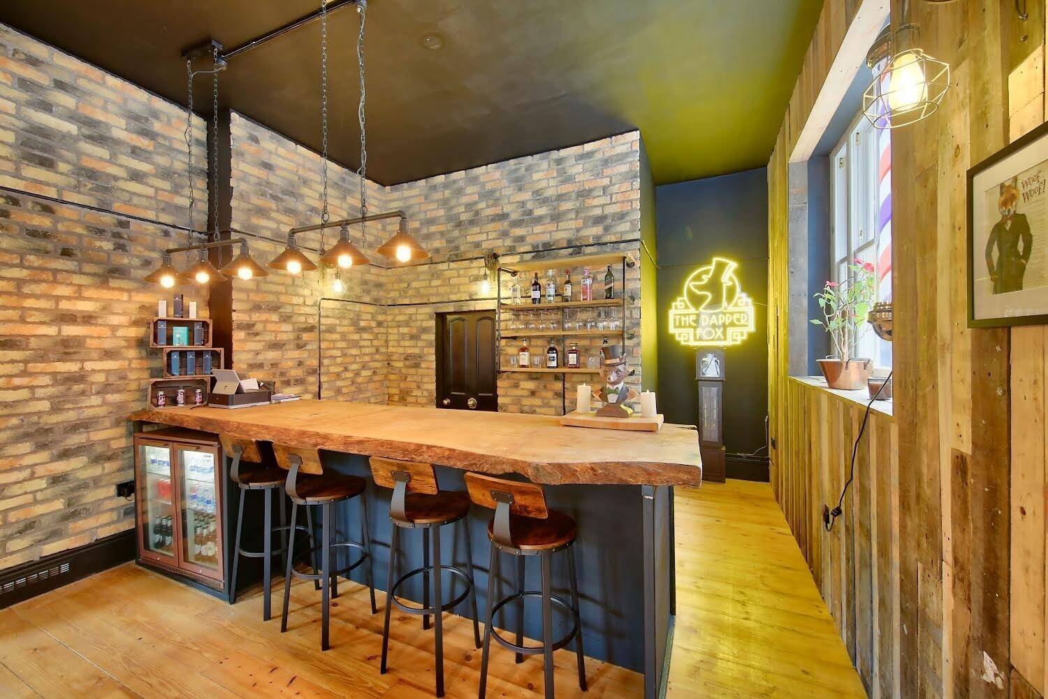Award winning Barber Shop with alcohol license 