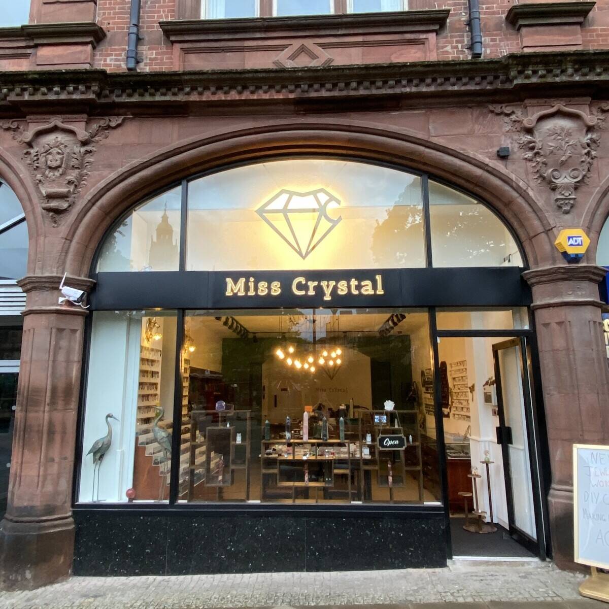 Miss Crystal a jewellery shop /workshop at Sheffield city center for sale Miss Crystal a jewellery shop /workshop at Sheffield city center for sale