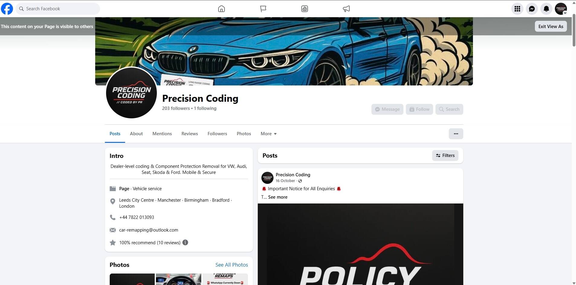 Established Vehicle Remapping & Coding Business (UK Nationwide Leads) Photo 7